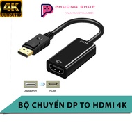 Bộ Chuyển Đổi DP to HDMI 2K 60Hz - Displayport to HDMI 4K 60Hz Hỗ trợ PC TV Máy Chiếu