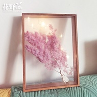 30 * 40 Three-Dimensional Hollow Photo Frame Acrylic Dried Flower Preserved Flower diy Material Chri
