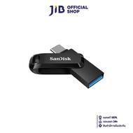 1 TB FLASH DRIVE (แฟลชไดร์ฟ) SANDISK ULTRA DUAL DRIVE GO USB TYPE-C (USB-C & USB-A) (BLACK) (SDDDC3-