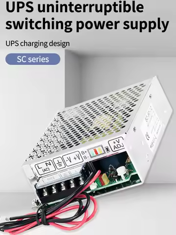UPS/Charge Function Switching Power Supply 35W 60W 120W 180W 13.8V 12V 24V Monitor 110/220v AC/DC Ba