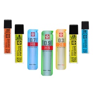 Japan Sakura Sakura Lead Lead 0.3/0.5/0.7/0.9 Automatic Pencil Lead HB/2H/2B Large Capacity Lead 2 R