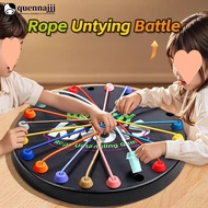 QUENNA Twisted Ropes Puzzle Logic Thinking Training Tangle Puzzle Game Family Party Games Parent-Chi