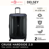 Set of 2 | Delsey Paris Cruise Hardside 2.0 TSA Lock Luggage | 70 &amp; 80 CM