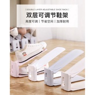 SG Ready Stock! Adjustable Shoe Organizer Shoe Rack Shoe Stacker Shoe Organizer Double Layer Shoe st