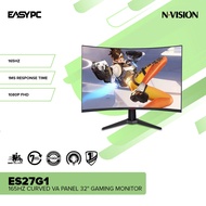 EasyPC | Nvision ES32G1/ES32G2 32 inch Curved Gaming Monitor| Va Panel| 165Hz