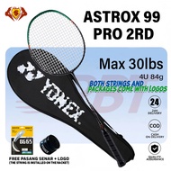 ASTROX 99 PRO GEN3 100ZZ Viktor Axelsen Like Full Carbon Badminton Racket Free Stringin