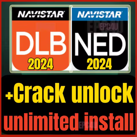 2025 Hot NED 06.2024 Dataversion 7.8.2 + DLB 04.2024 Navistar Engine Diagnostics Diamond Logic Build