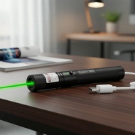 USB Rechargeable Green Laser Pointer 532nm 10000m High Power 303 Flashlight  Penunjuk Laser Hijau Bo