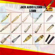 6.35mm 1/4 inches Jack Male To RCA Female plug Audio Adapter Mono/Stereo RCA Connector cable TS  For