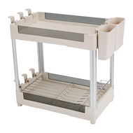 ที่คว่ำจานอะลูมิเนียม 2 ชั้น พร้อมถาดรอง Desta KASSA HOME รุ่น PA-2361A2 ขนาด 46.6 x 23.2 x 39.7 ซม.