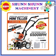 44-5 Mini Tiller Machine Hand Push weeding 52cc 2-Stroke