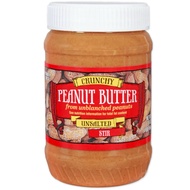 Trader Joe’s Crunchy Peanut Butter, unsalted