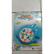 Magnetic fishing rod toy / fish educational toy games