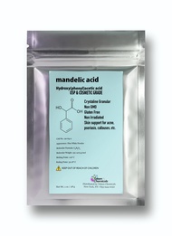 Mandelic Acid Powder 99.9% Purity, DIY Cosmetic Grade For Mandelic Acid Serum, Peel/Mask or add to C