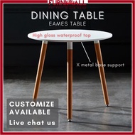 Furnimall Eames dining Round Table/meja makan/coffee table/meja kopi /study table/meeting table  Caf