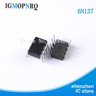 10PCS/LOT 6N137 EL6N137 6N137M DIP8 DIP Photoelectric Coupler Optocoupler DIP-8 New
