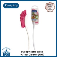 Lucky Baby Sweepy Bottle Brush W/Teat Clearer - Bundle of 2