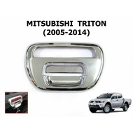 (2 Pieces) Tailgate Handle Cover MITSUBISHI TRITON Year 2005-2015 L200 Chrome Plated Car Accessories