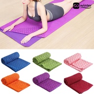 [GW]Non Slip Yoga Mat Towel Blanket Sports Travel Fitness Pilates Exercise Cover
