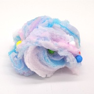 discount newCrystal dynamic Sand Colorful galaxy Cloud Fluffy Slime Squishy Putty Stress Relief Kids