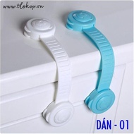 Fridge lock, baby-safe plastic lock, wardrobe lock, door lock