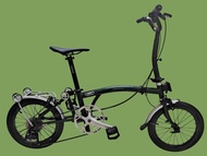 Hito 9s 18速國布  3摺 小布摺疊 16吋單車