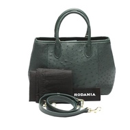 特價兩用包，鴕鳥皮手提包

綠色