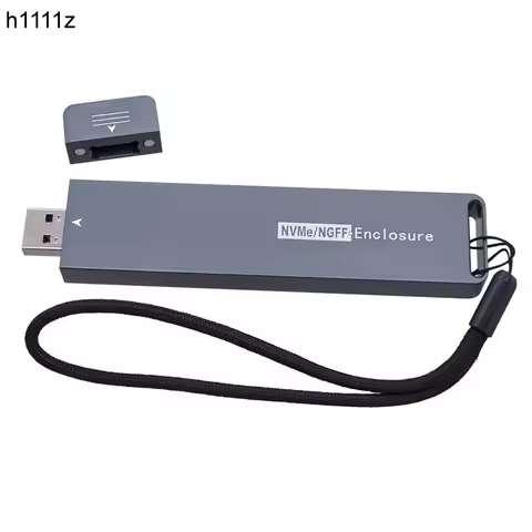 Dual Protocol M.2 SATA NVME USB Adapter Case SSD M2 NGFF Enclosure NVME to USB 3.1 10Gbps Box Suppor