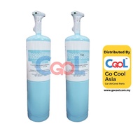 GAS AIRCOND R134A GAS 1000G / 1KG FRESCO CAN OPEN+CLOSE