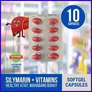 ➨ → ┼ (Liveraide Generic) Liver 4 Silymarin + Vitamins / Milk Thistle Softgel Capsules