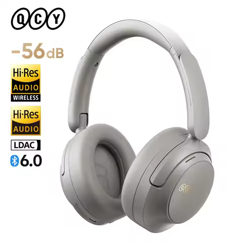 QCY H3S -56dB Adaptive ANC Over Ear Headphone Hi-Res LDAC Spatial Sound Wireless Earphone Bluetooth 