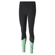 Puma Womens Runner ID dryCELL Thermo-R+ Tight (Black Green Glimmer) 51889702