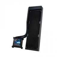 聯力 Hydroshift LCD 360N 黑 (360mm/2.88″LCD水冷頭/側裝式水冷管/無風扇/六年保固)