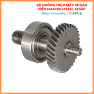 ( GEAR COMPLETE 153449-4) Cụm trục bánh răng máy khoan Maktec MT650 MT651
