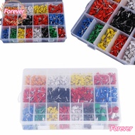 FOREVER 2120PCS Insulated End Terminal, Insulated Cord Plastic Storage Box Wire Crimp Connector, "He