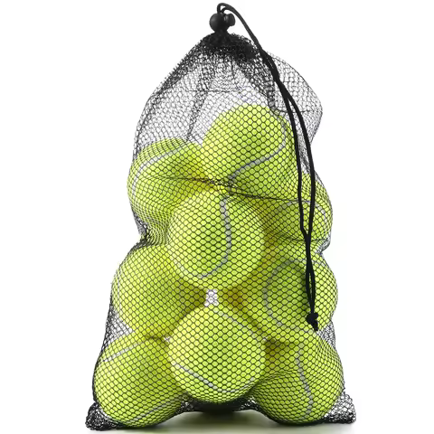 AMA Tennis Balls,12-Pack Advanced Training Tennis Balls for Beginner, Pet Dog practice Tennis Balls 