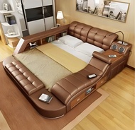 เตียงฟูล ออฟชั่น รุ่น j1  Full Option Bed j1  เตียงฟูลออฟชั่น มาพร้อมกับฟังก์ชั่นการใช้งานที่สะดวกต่อการนอน เตียง6ฟุต เตียงโซฟา