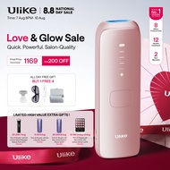 Ulike Swift 7 IPL Hair Removal Results in 4 weeks automatic continuous flashes ice cooling hair remo