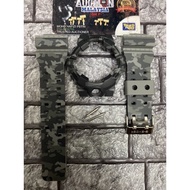 BNB CUSTOM GA700 CAMO GREY + BUCKLE JAPAN + 2 PCS SPRING BAR FOR ORIGINAL GSHOCK