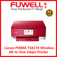 Fuwell - Canon PIXMA TS8370 Wireless All-In-One Print/Scan/Copy Inkjet Photo Printer [4.3" Touch Screen LCD/6-Individual Ink/Auto Duplex Print/Direct Disc Print][Promotion from 13 Sep - 31 Dec 2023 *Last Day Redemption: 13 Jan 2023][Free $40 NTUC Voucher]