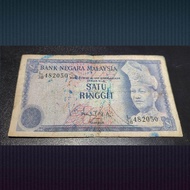 JL Antiques Malaysia Banknote RM1 Siri 1 2 3 dan 4 Wang Kertas Duit Lama