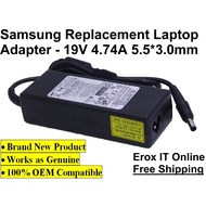 Samsung NP700Z5A-S09US 0335A1960 19V 4.74A 90W 5.5 * 3.0mm LCD LED Laptop Power Adapter Charger