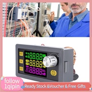 1qipin.my Adjustable Voltage Regulator 6A  DC Power Supply Panel Constant Current Volt Module MPPT F