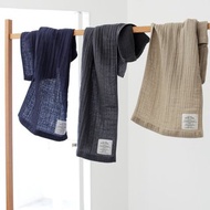 日本製 2.5-PLY GAUZE 100% 有機棉 圍巾 by SHINTO TOWEL