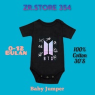 BTS baby clothes ( Bangtan Boys ) K-POP KOREA baby t-shirt/ jumpsuit/ baby jumper/ baby jumpsuit/ ba
