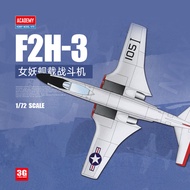 3G Model Edmei Assembled Aircraft 12548 American F2H-3 Banshee Carrier Fighter 1/72