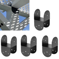 【MT】 Universal 4 By 4 Poles Mounting Brackets Strong Post Mooring  Installs for Reliable Support In 