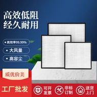 Penapis Udara Berkecekapan Tinggi HEPA Langsung Kilang H13 H14 Gred Bebas Pembahagian Penapis Dedica