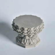 【Exquisitely engraved】Avara Buddha Stand, Avarakishvara Buddha Stand, Lotus Stand Crafts for Display