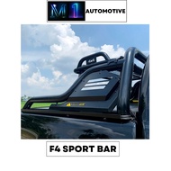 Force 4WD F4 Roll Bar Sport Bar with Rack For Ford Ranger Isuzu Dmax Nissan Navara Mitsubishi Triton Toyota Hilux Mazda